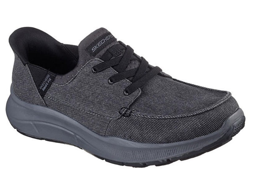Skechers Men's Hands Free Swift Fit Canvas Sneaker Size 9 - Bellso